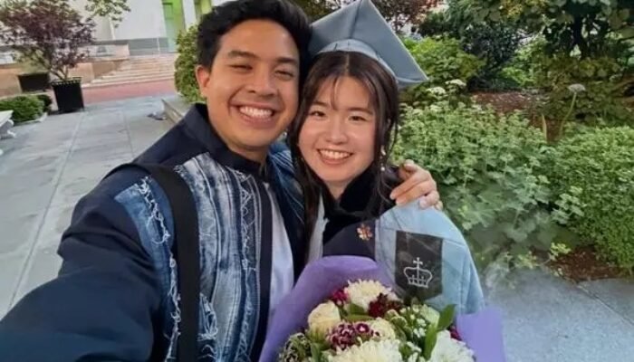jerome polin hadiri wisuda gracia caroline di new york, go public?