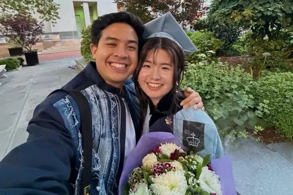 jerome polin hadiri wisuda gracia caroline di new york, go public?