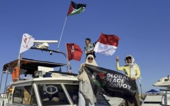 palestina kecam israel usai intersepsi global sumud flotilla, sejumlah wni diduga ditahan