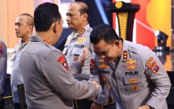 bangun 20 gedung dan fasilitas olahraga gratis, kapolda sumut raih penghargaan kapolri