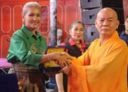 kapolres pematangsiantar hadiri festival waisak 2570 be, dorong toleransi dan kerukunan