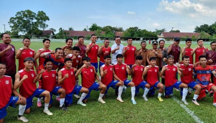 uji coba timor leste u-19 vs paya bakung united berakhir imbang 1-1