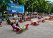 Joging track lapangan adam malik dipenuhi pedagang, warga minta pemko bertindak tegas joging track lapangan adam malik dipenuhi pedagang, warga minta pemko bertindak tegas