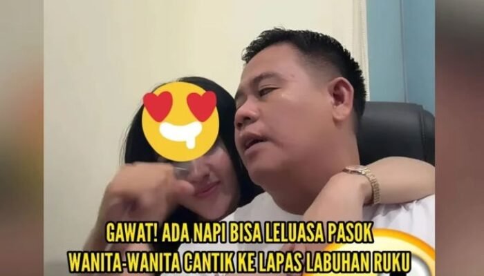 viral dugaan napi bawa perempuan ke lapas labuhan ruku, humas belum beri klarifikasi