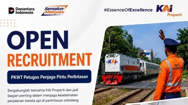KAI Properti Buka Lowongan Kerja 2026, Cek Syarat dan Cara Daftarnya
