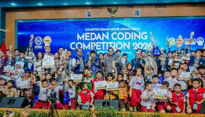 rico waas tutup medan coding competition 2026, tekankan teknologi sebagai solusi