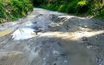 surga tersembunyi di simalungun terabaikan, akses ke kawah putih tinggi raja memprihatinkan