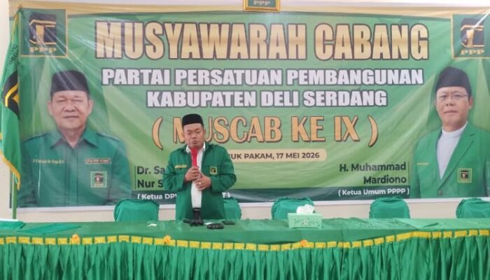 misnan aljawi kembali terpilih jadi formatur dpc ppp deli serdang periode 2026-2031