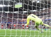 dembele samakan skor, final liga champions psg vs arsenal memanas