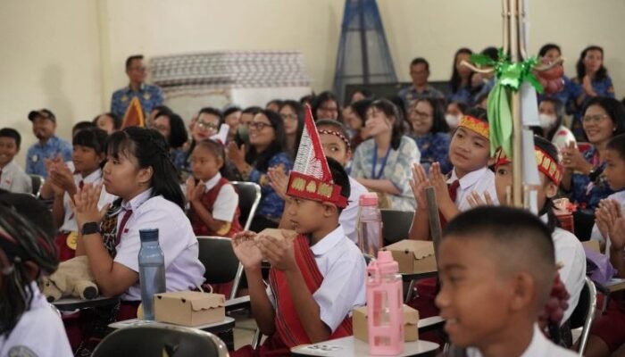 50 pelajar sd di toba ikuti lomba bertutur 2026, angkat cerita rakyat sumut
