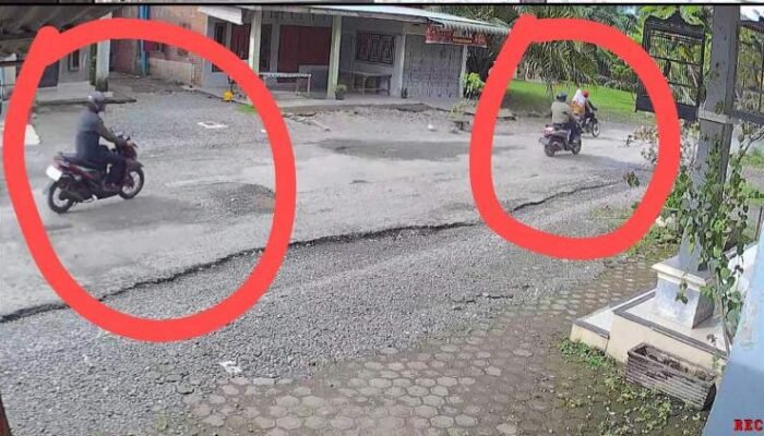 kurang 3 jam, polisi bekuk residivis curanmor di langkat berkat cctv dan warga