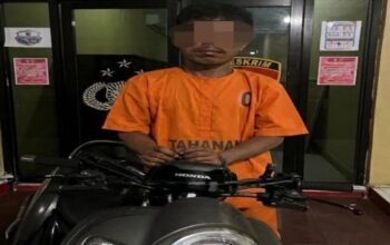 residivis curanmor di tapteng ditangkap lagi, masuk bui untuk kelima kalinya