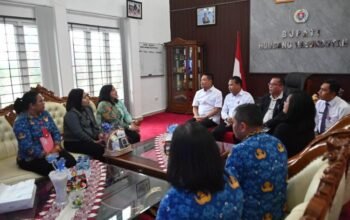 pemkab humbahas jajaki kerja sama layanan kesehatan dengan rsu colombia asia medan