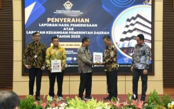 empat tahun berturut-turut! nias selatan kembali raih opini wtp