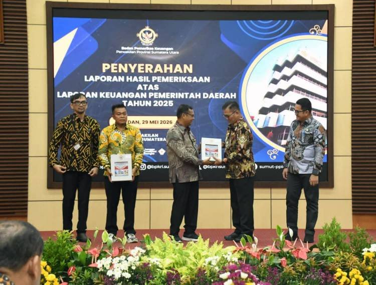 empat tahun berturut-turut! nias selatan kembali raih opini wtp