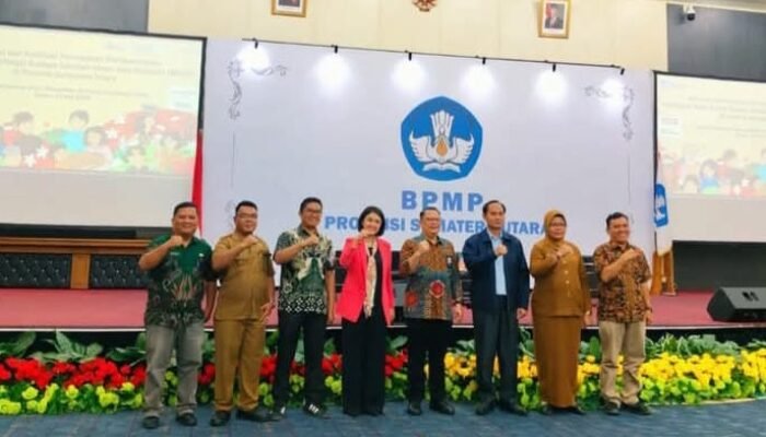 taput jadi contoh pembentukan pokja budaya sekolah aman dan nyaman di sumut