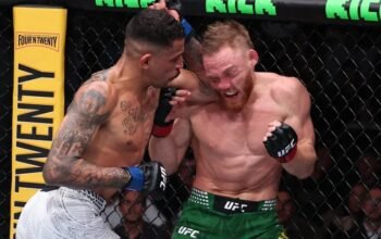 hasil ufc perth: carlos prates kalahkan jack della maddalena via tko ronde 3