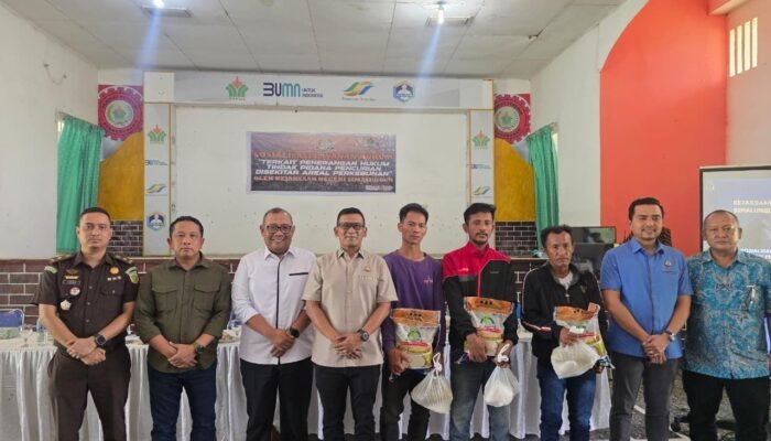 kejari dan polres simalungun bongkar dugaan mafia sawit, sejumlah warga diamankan