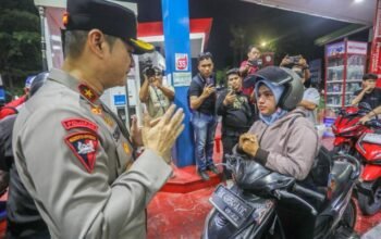 polda sumut pastikan stok bbm aman saat blackout, spbu di medan dijaga ketat