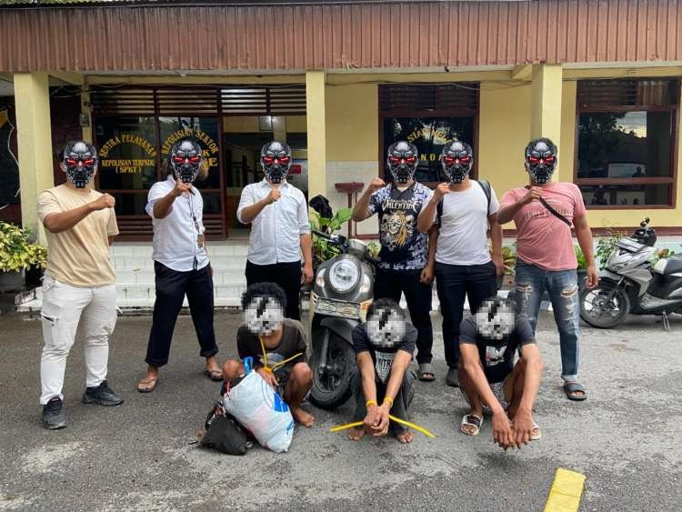 kurir cod jadi korban curanmor di toba, dua pelaku dan penadah ditangkap polisi