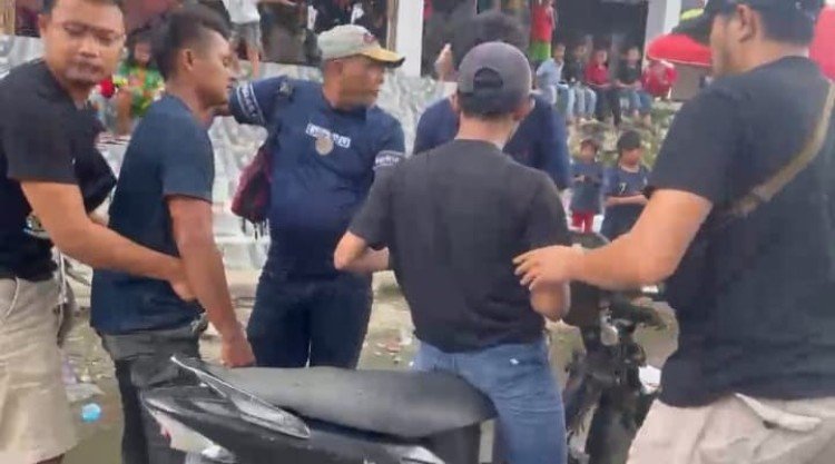 polisi kejar pemotor kencang di tigalingga dairi, ternyata bawa sabu