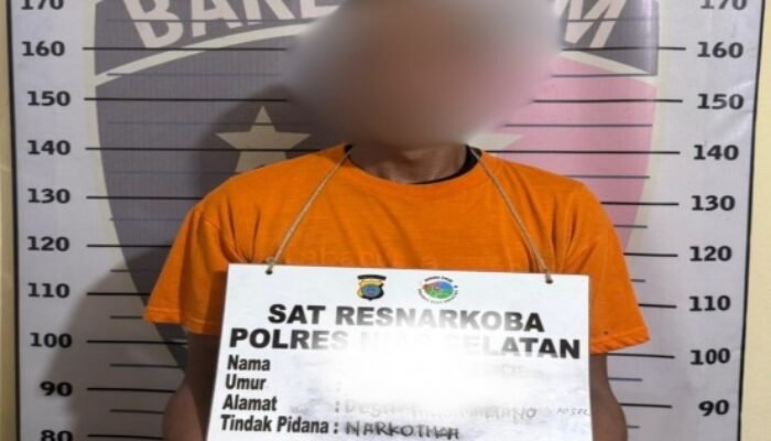 hendak transaksi sabu di pinggir jalan, pria di nias selatan ditangkap polisi