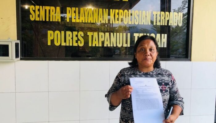 plt lurah padang masiang diduga dianiaya saat rapat, kasus dilaporkan ke polres tapteng