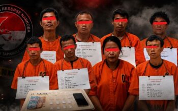 polisi bongkar 8 kasus narkoba di tapteng dalam dua pekan, sabu hampir 18 gram disita