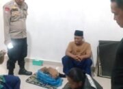 diduga jadi sarang narkoba, gubuk di laut tador dibakar warga batu bara