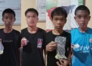miris! 4 remaja di pandan kedapatan ngelem di kafe, polisi turun tangan