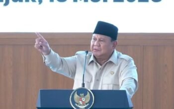 prabowo: negara yang dulu merasa hebat kini beli beras dari indonesia