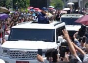 prabowo pakai mobil maung di ktt asean filipina, menlu sebut kebanggaan indonesia