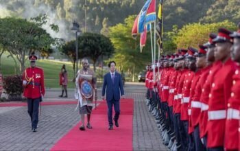 presiden taiwan lai ching-te tiba di eswatini di tengah tekanan china