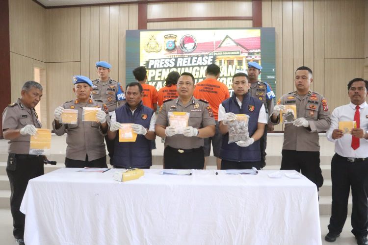Sepekan, Polres Simalungun Ungkap 11 Kasus Narkoba dan Tangkap 13 Tersangka