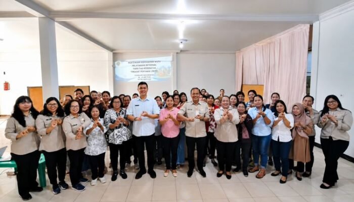 dinas kesehatan humbahas perkuat mutu pelayanan, libatkan 12 puskesmas dan klinik
