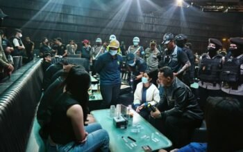 empat thm di medan dirazia, lima pengunjung positif narkoba diamankan