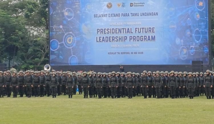 400 pegawai bumn jalani pendidikan ala militer di kodiklat tni serpong