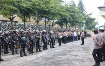 jelang may day 2026, polres pakpak bharat siaga! simulasi pengamanan digelar