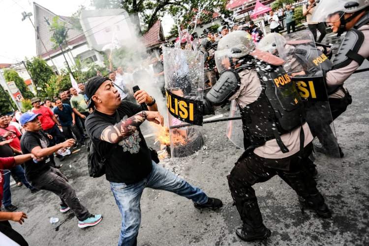 polres pematangsiantar gelar sispam kota, tingkatkan kesiapsiagaan kamtibmas
