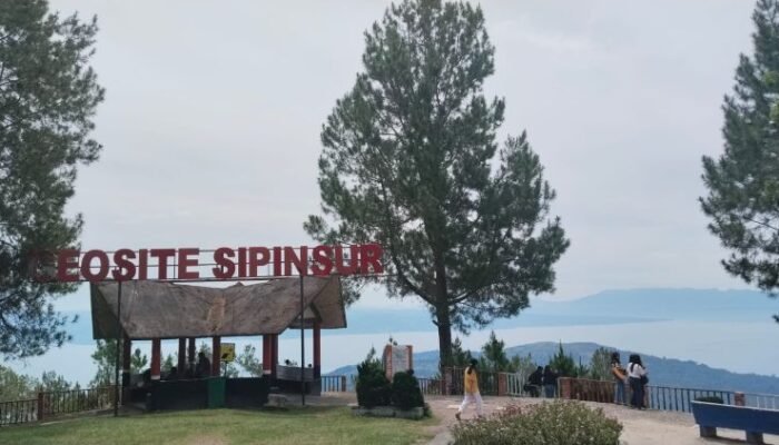 ribuan tiket geosite sipinsur terjual sepekan, hari biasa masih sepi