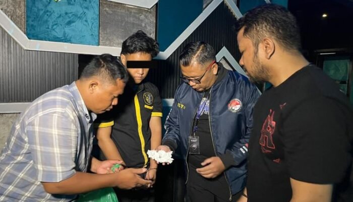 thm new zone dan phantom di medan digerebek, polisi amankan satu orang