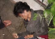 geger di siantar martoba, warga tangkap terduga maling di depan perumahan eva regency