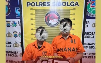 polisi ungkap dugaan peredaran sabu di sibolga selatan, dua pria diamankan