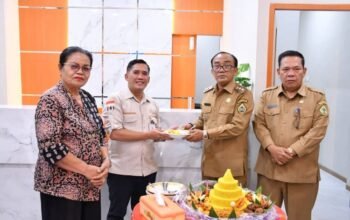 wakil bupati samosir resmikan gedung baru kcp bank sumut, fokus dorong umkm