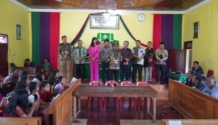 pemkab toba dukung renovasi hkbp siriaria demi kenyamanan ibadah jemaat