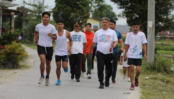 colour run tarutung 2026 sedot ratusan peserta, pemkab taput dorong sport tourism