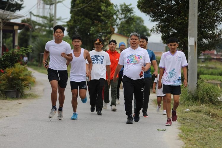colour run tarutung 2026 sedot ratusan peserta, pemkab taput dorong sport tourism