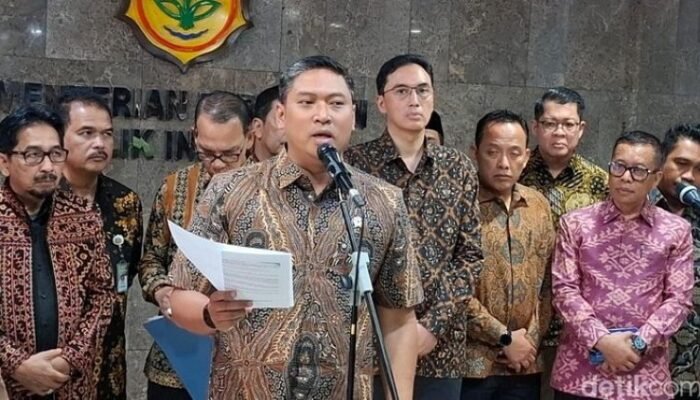 wamentan sudaryono buka suara soal dugaan manipulasi ekspor cpo rp1,48 triliun