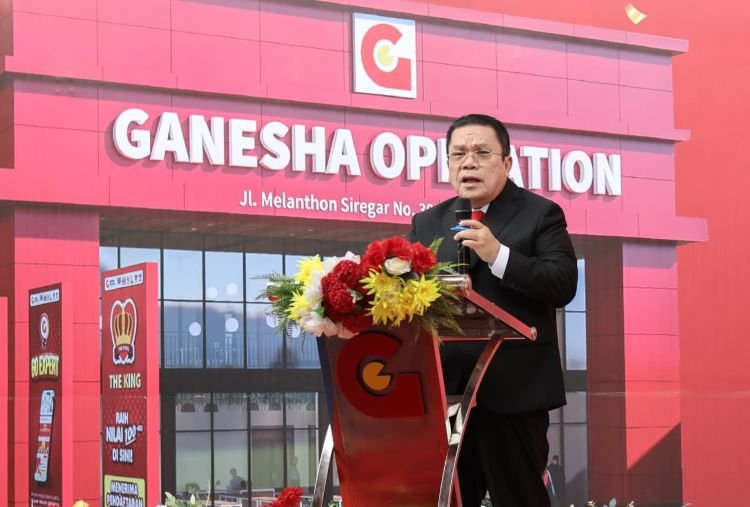 wesly silalahi resmikan ganesha operation, siantar siap cetak generasi unggul