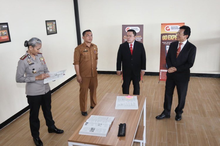 wesly silalahi resmikan ganesha operation, siantar siap cetak generasi unggul